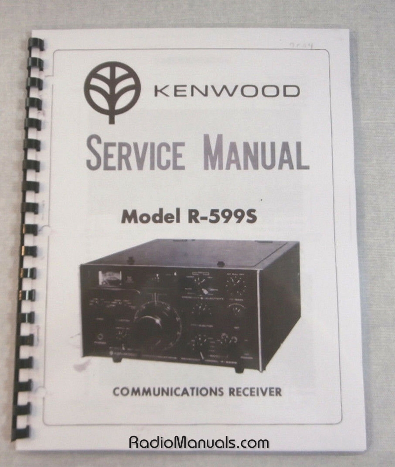 Kenwood R-599S Service Manual